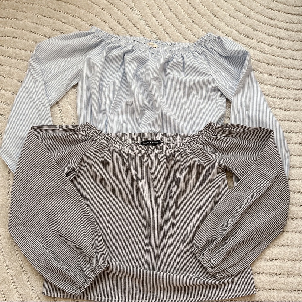 Brandy Melville off shoulder set